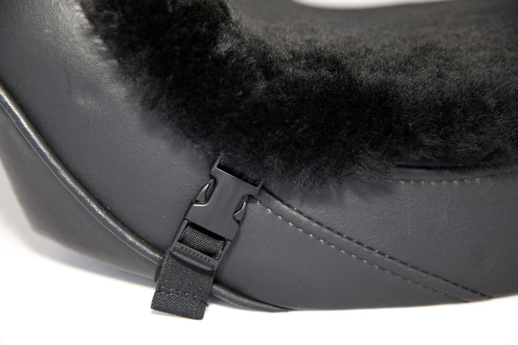 Sheepskin Buttpad Motorcycle Seat Cover