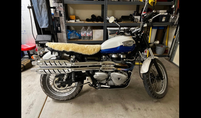 Dualsport Full Saddle Sheepskin Buttpad®