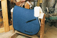 Engel Deluxe Sheepskin All Purpose Saddle Blanket with Pommel Roll and Partial Lining - 3332
