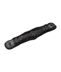 Dressage Girth 45cm – 90cm Black w/Black Sheepskin