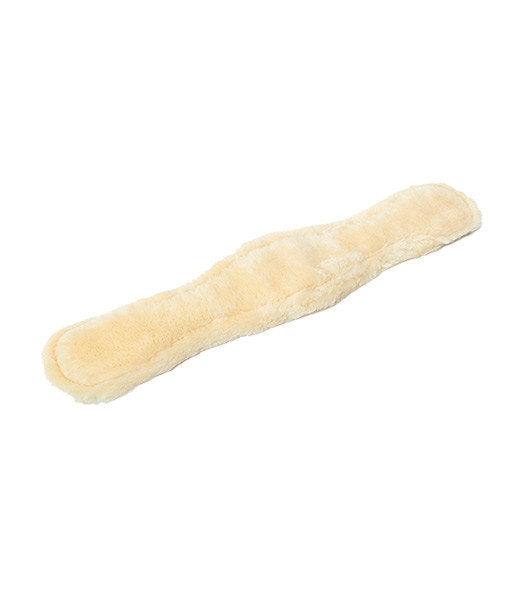 Dressage Girth 45cm – 90cm Black with Medical Sheepskin
