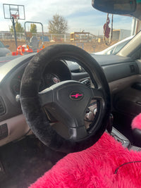 Sheepskin Steering Wheel Cover - All-Season Comfort