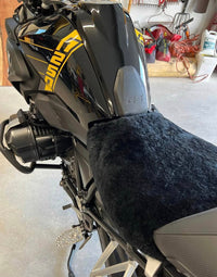 Sheepskin Buttpad® Motorcycle Seat Cover for the BMW R1250 GS by Alaska Leather