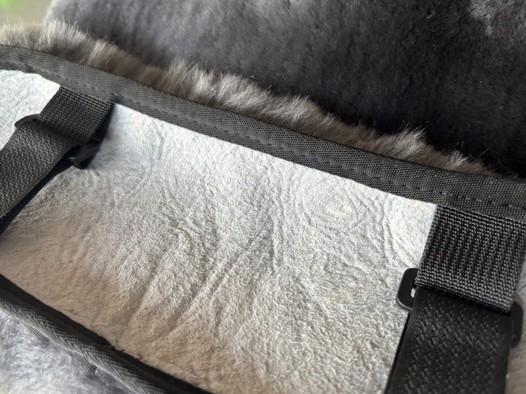 Genuine Sheepskin Armrest Covers