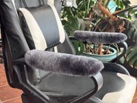 Genuine Sheepskin Armrest Covers