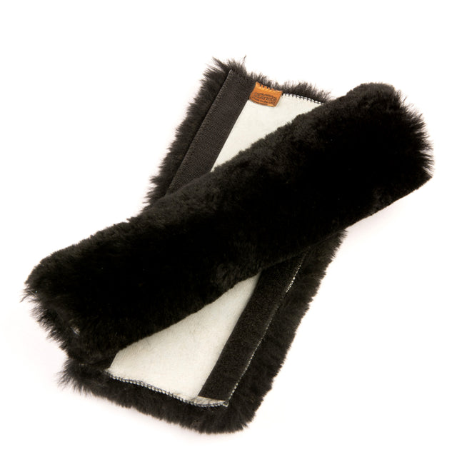 Sheepskin Seat Belt Cover - Single Pack for Cars, Trucks and SUV's