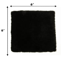 Sheepskin Pads (6 Pack) - Multi-Use Sheepskin Pieces, Craft Squares, Pet Toys, DIY Projects Furniture Moving Pads