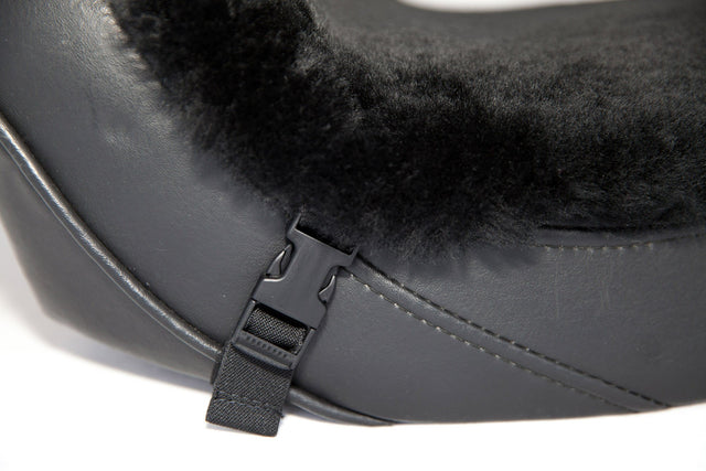 Pillion Sheepskin Buttpad Motorcycle Seat Cover