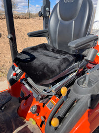 Universal Sheepskin Tractor Buttpad® | Seat Cover for Kubota & Zero Turn Mowers